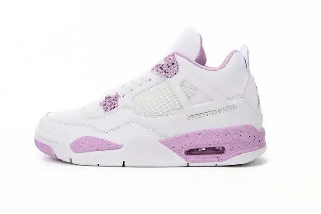 MaikeSneakers Pink Jordan White CT8527-116 Retro 4 0524